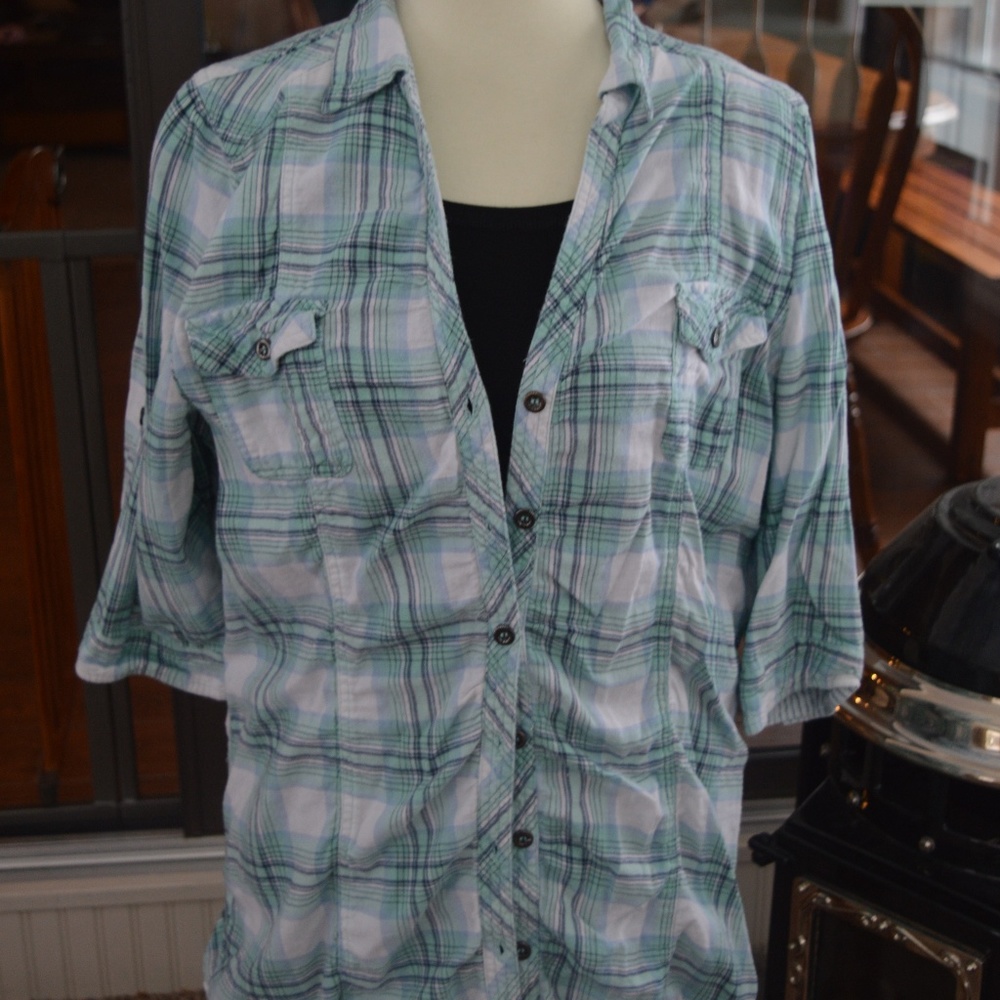 Maurices Plaid Shirt
